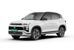 Hyundai Creta Electric Color Abyss Black   Atlas White (dual Tone)